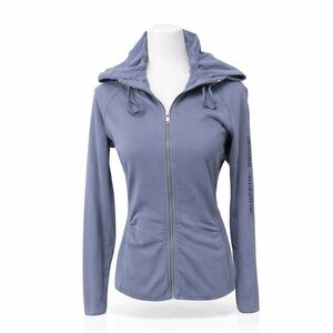 UFC Women’s Zip-Up Hoodie – Size Small – Gray/Blue